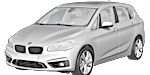 BMW F45 C1218 Fault Code